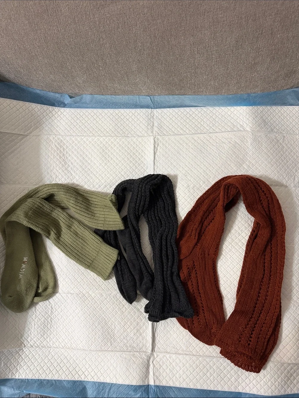 Free people Knitted sock bundle knee high